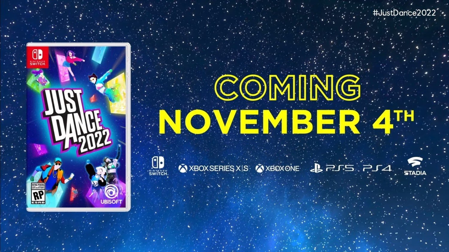 Just Dance 2022 coming November 4th