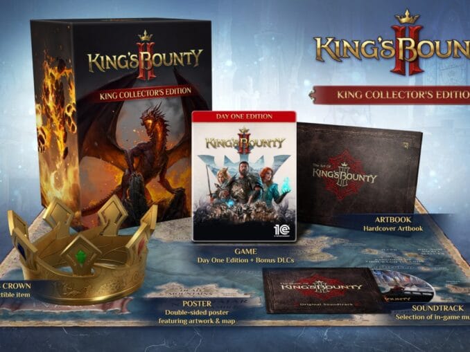 Nieuws - King’s Bounty II Speciale Edities en Pre-Order Bonus aangekondigd 