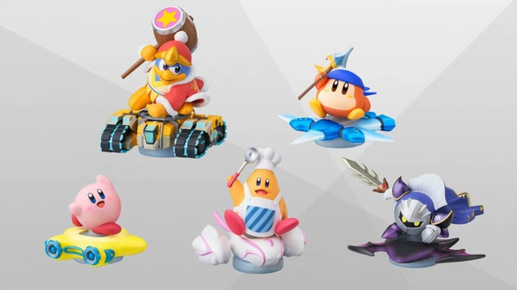 Kirby Air Riders’ Amiibo Lineup Expands: Meta Knight, King Dedede, and Chef Kawasaki Join the Race