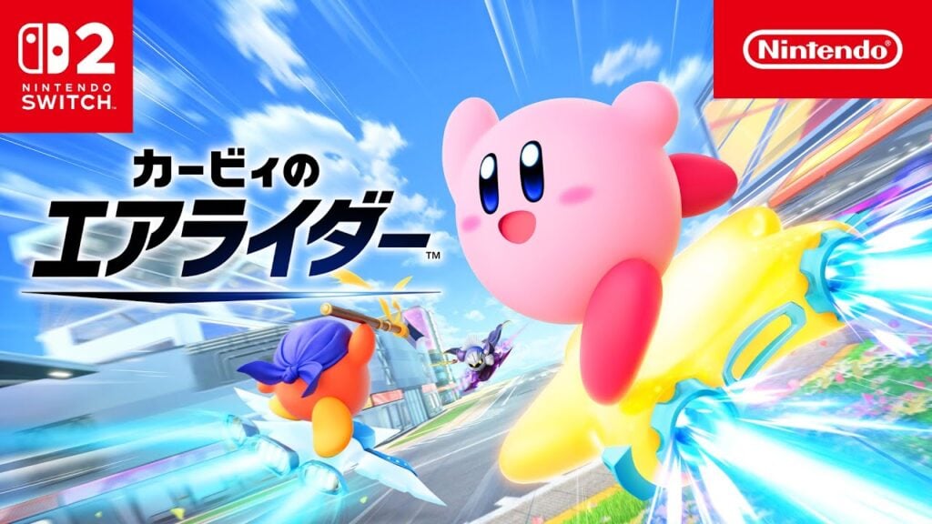 Kirby Air Riders nieuwe Japanse reclames en 7 minuten overzichtstrailer, met City Trial in de schijnwerpers