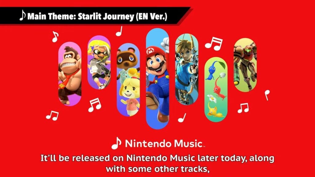 Kirby Air Riders muziek is er: stream vandaag nog “Starlit Journey” en meer op Nintendo Music