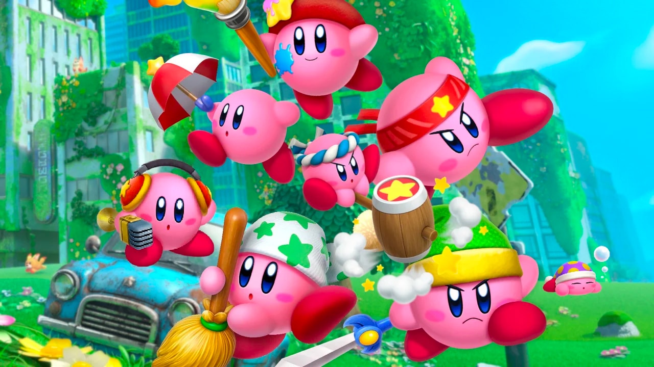 All Copy Abilities and Evolutions - Kirby and the Forgotten Land