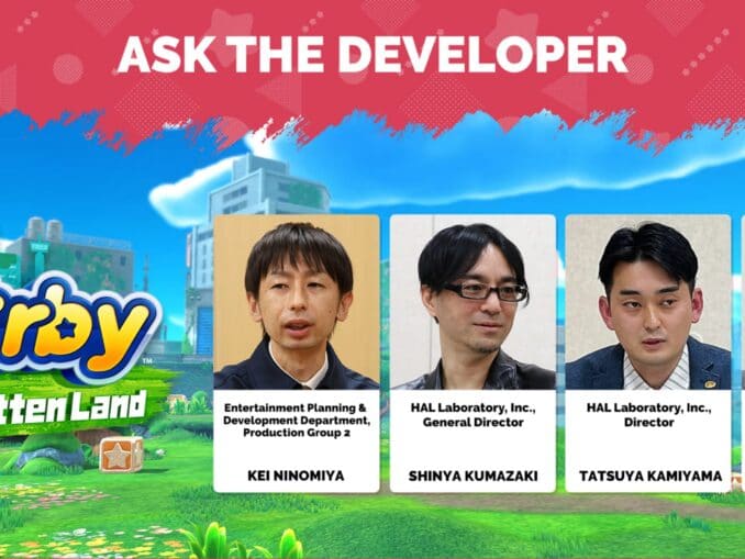 News - Kirby and the Forgotten Land developer interview shared 