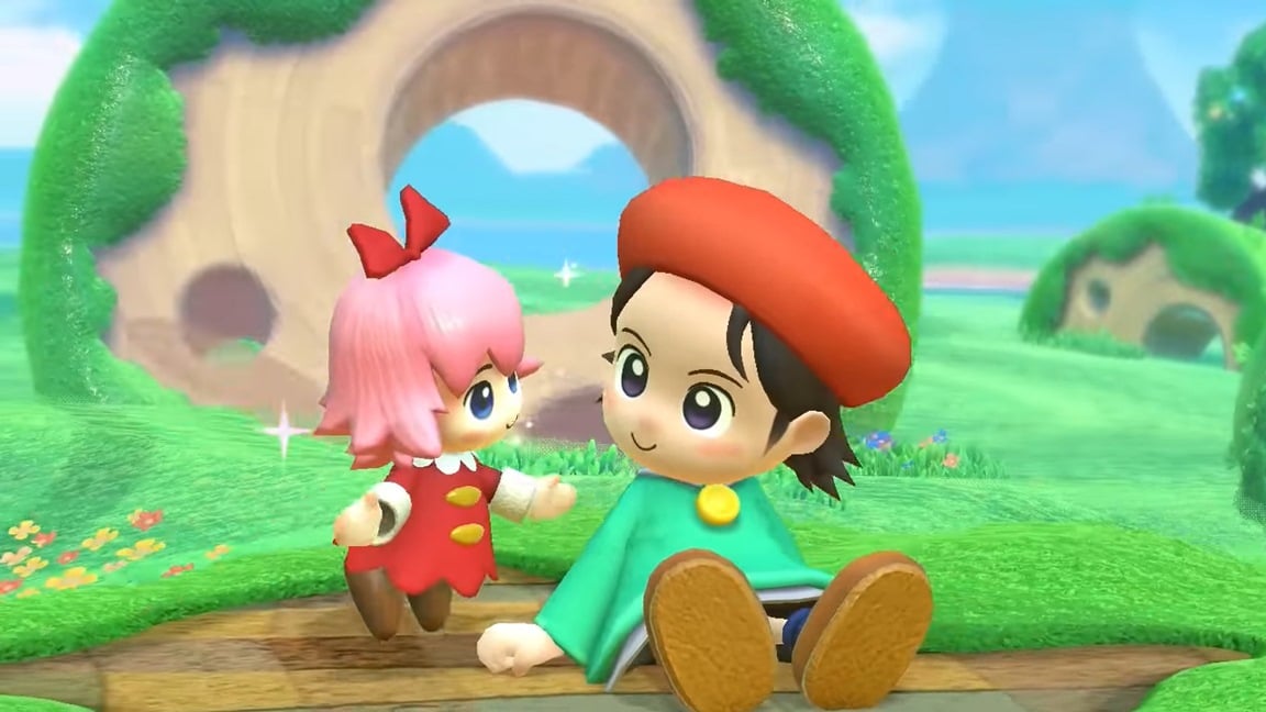 Kirby Star Allies – Adeleine & Ribbon trailer