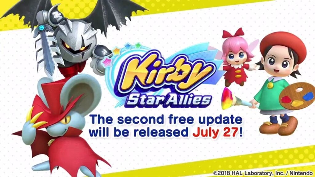 Kirby Star Allies update Kirby 64 levels