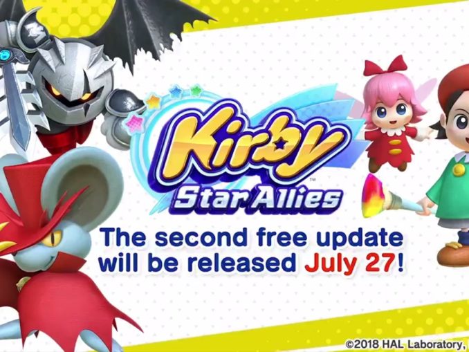 News - Kirby Star Allies update Kirby 64 levels 