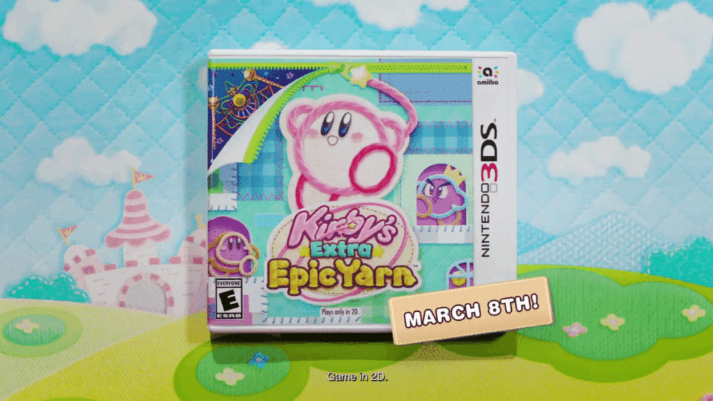 Kirby’s Extra Epic Yarn releases March 8th
