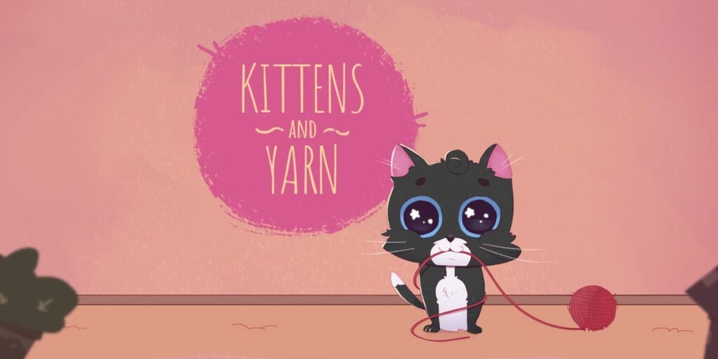 Kittens and Yarn