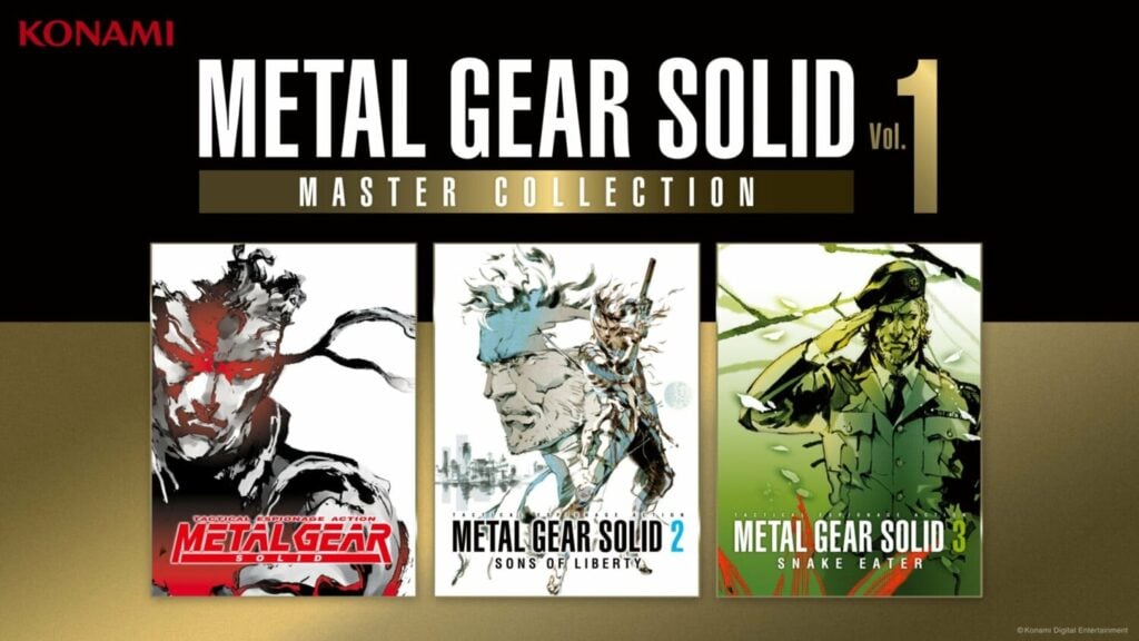 Konami’s Metal Gear Solid Master Collection Volume 1: Bugs, Bonus Content, and Patches