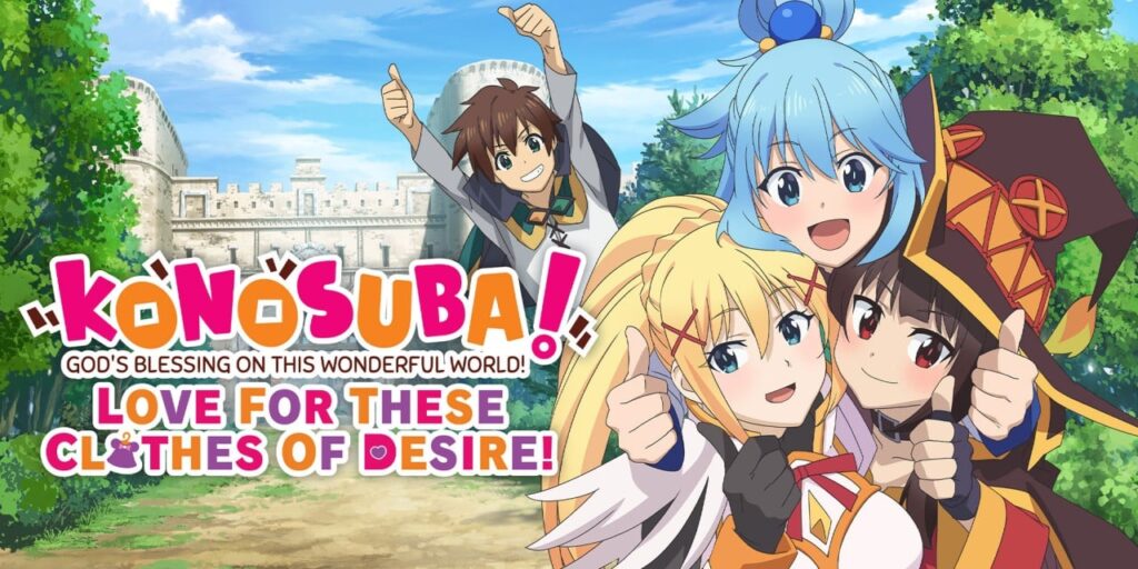 KONOSUBA – God’s Blessing on this Wonderful World! Love For These Clothes Of Desire!