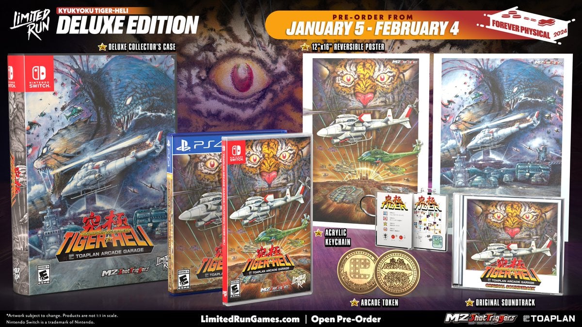 Kyukyoku Tiger-Heli Collection: Verrassende Engelse release
