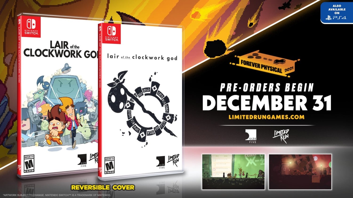 Lair Of The Clockwork God – Fysieke edities aangekondigd, pre-orders vanaf 31 december