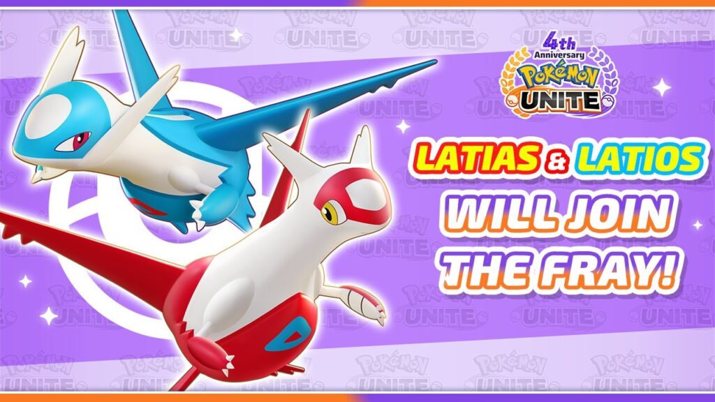 Latias en Latios vliegen naar Pokémon UNITE Latias en Latios vliegen naar Pokémon UNITE