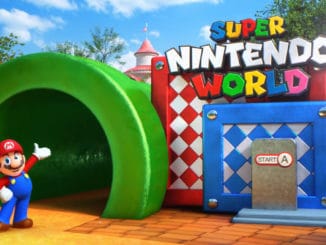 Gelekte modellen tonen de lay-out van Super Nintendo World
