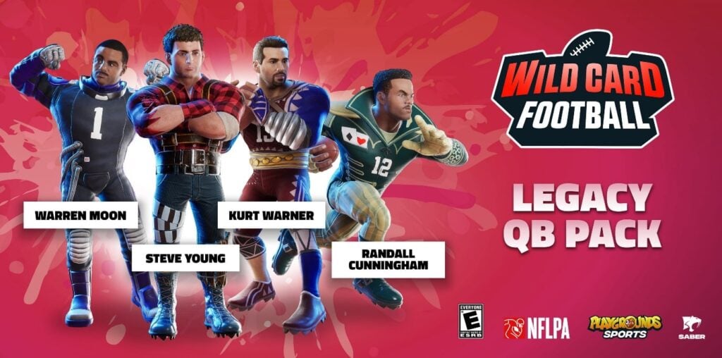 Legacy QB Pack DLC and Free Update for Wild Card Football