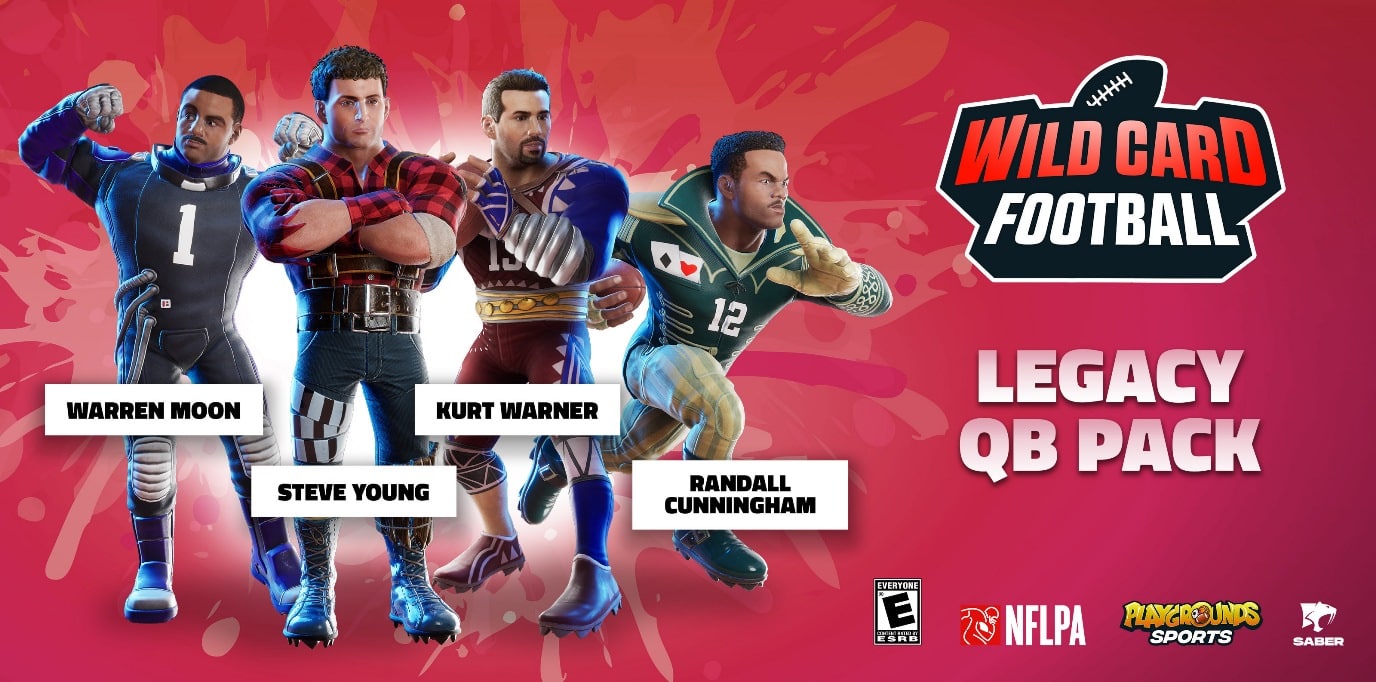Legacy QB Pack DLC and Free Update for Wild Card Football