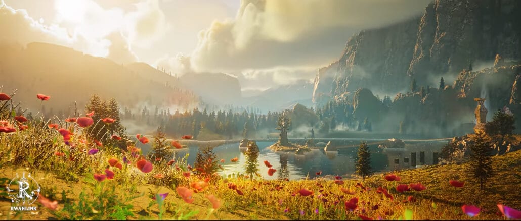 Legend of Zelda: Ocarina of Time – Lake Hylia – Unreal Engine 5 recreatie