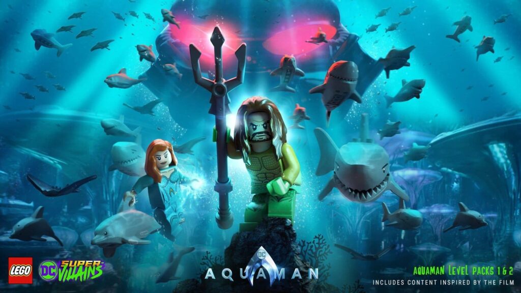 LEGO DC Super-Villains Aquaman DLC beschikbaar