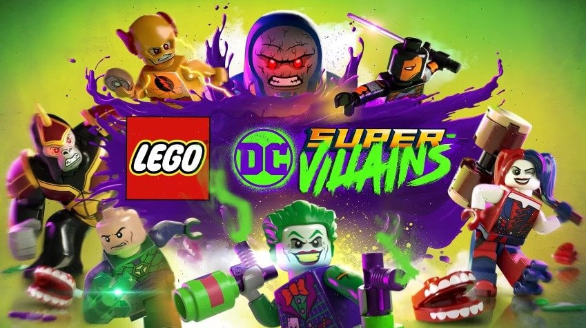 LEGO DC Super-Villains gameplay footage