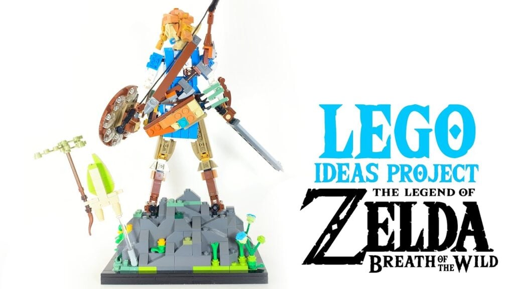 LEGO Ideas Campagne – Breath Of The Wild Link figuurtje