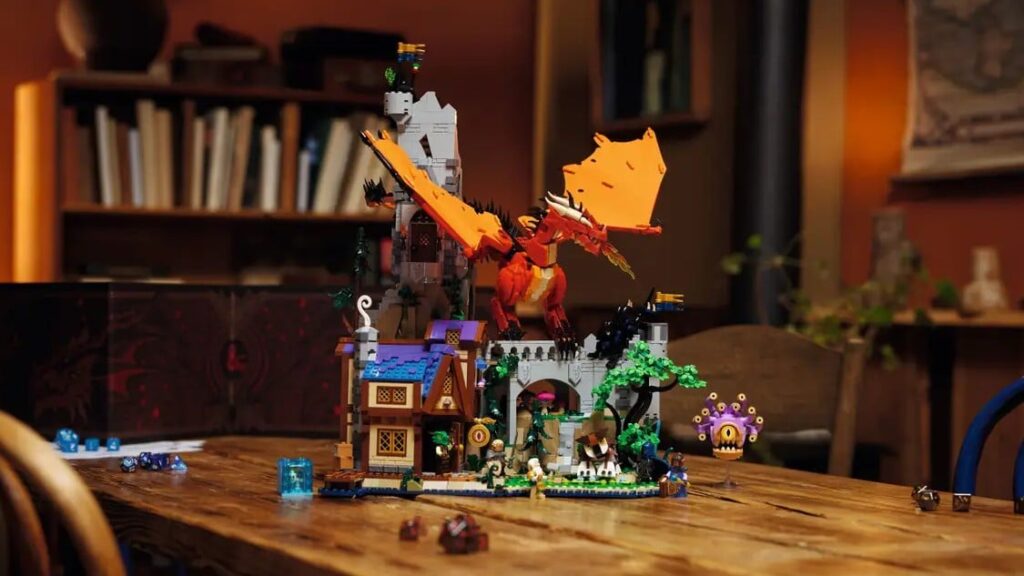 LEGO Ideas; Dungeons & Dragon: Red Dragon’s Tale Set