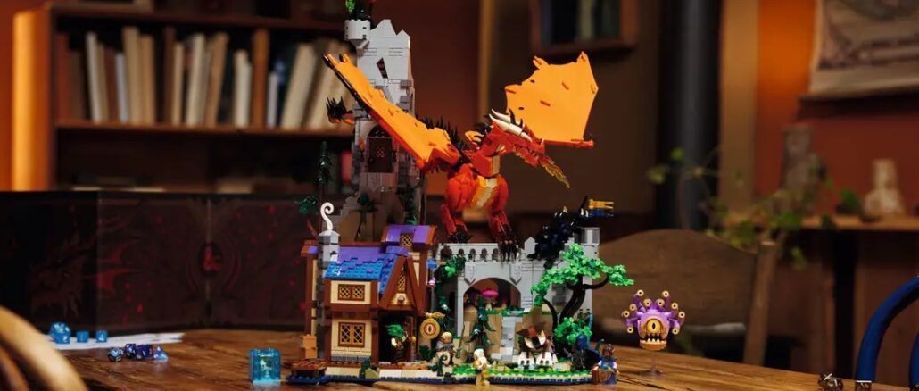 LEGO Ideas; Dungeons & Dragon: Red Dragon’s Tale Set
