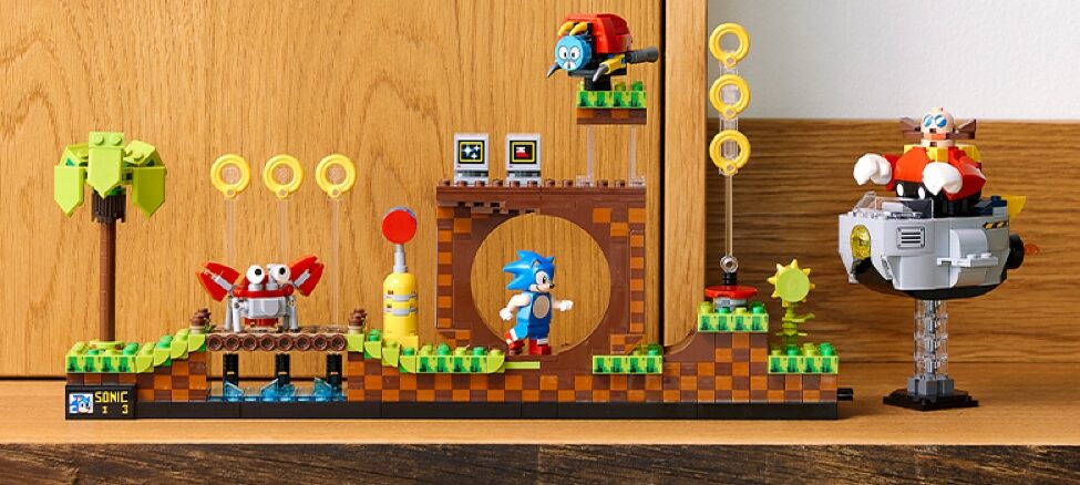 LEGO Ideas Sonic The Hedgehog Green Hill Zone Set releasing January 1st 2022