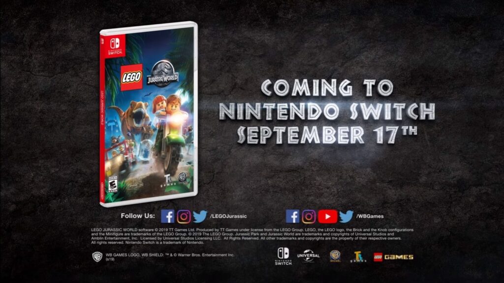 LEGO Jurassic World – 17 September