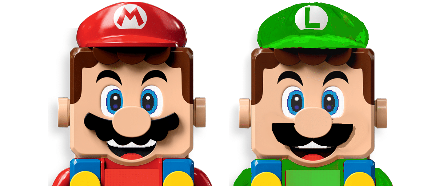 LEGO Mario Firmware Update voegt Luigi stem toe … LEGO Luigi iemand?
