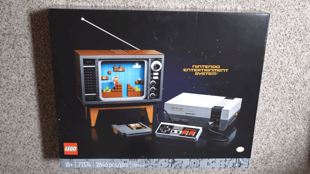 LEGO Nintendo Entertainment System unboxing