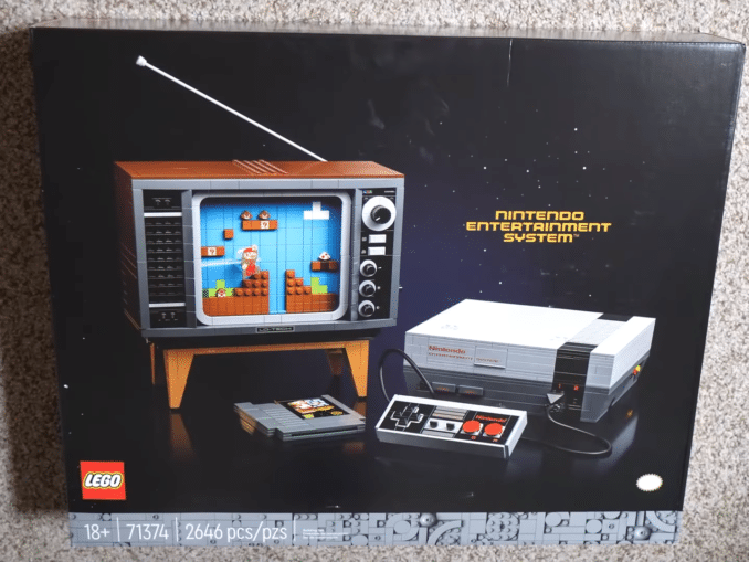 Nieuws - LEGO Nintendo Entertainment System unboxing 