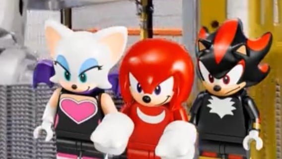 LEGO Sonic Minifigs: Knuckles, Rouge, Shadow en meer
