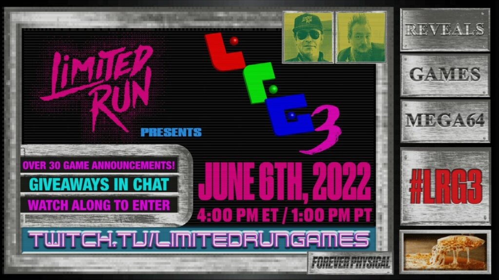 Limited Run Games – 30+ announcements