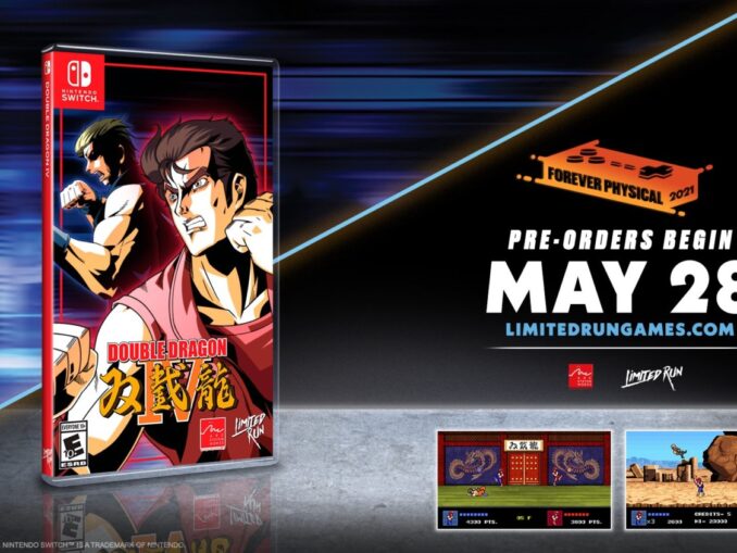 News - Limited Run Games announces Double Dragon IV Physical Editions 