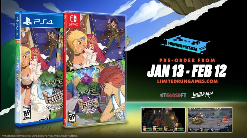 Limited Run Games – Ara Fell: Enhanced Edition + Rise Of The Third Power – Physical Release