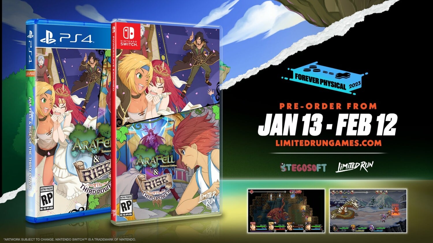Limited Run Games – Ara Fell: Enhanced Edition + Rise Of The Third Power – Fysieke release
