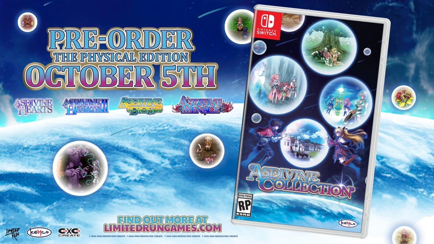 Limited Run Games – Asdivine Collection Physical Release