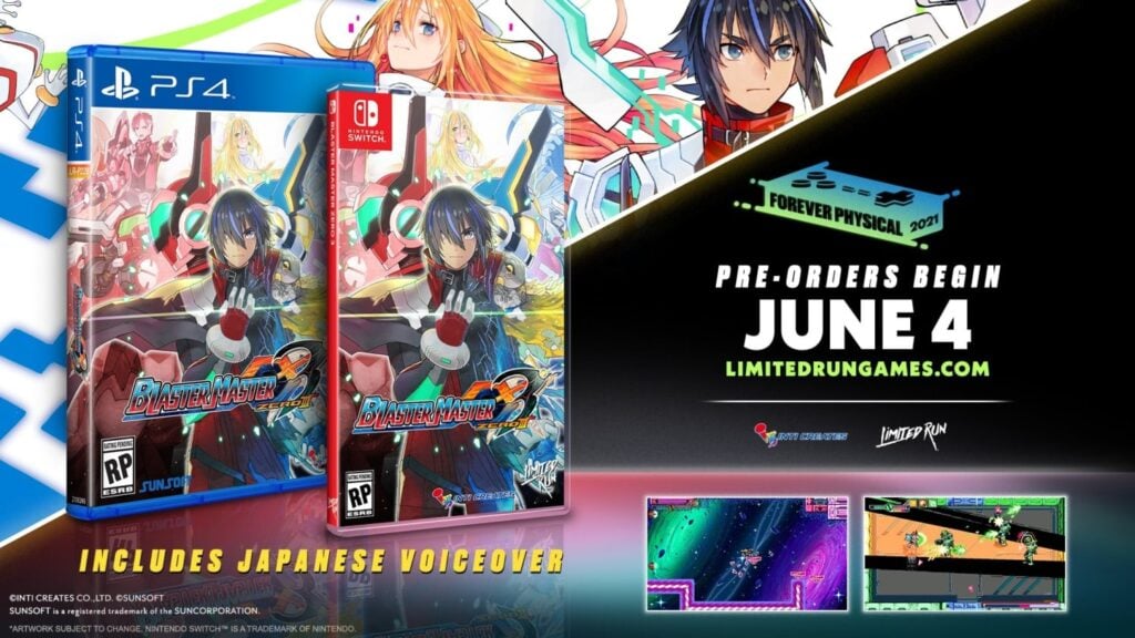 Limited Run Games – Blaster Master Zero 3 Physical Editions