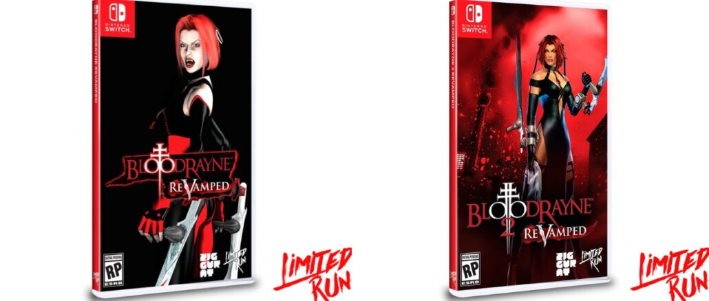 Limited Run Games – BloodRayne: ReVamped and BloodRayne 2: ReVamped Physical Editions pre-order