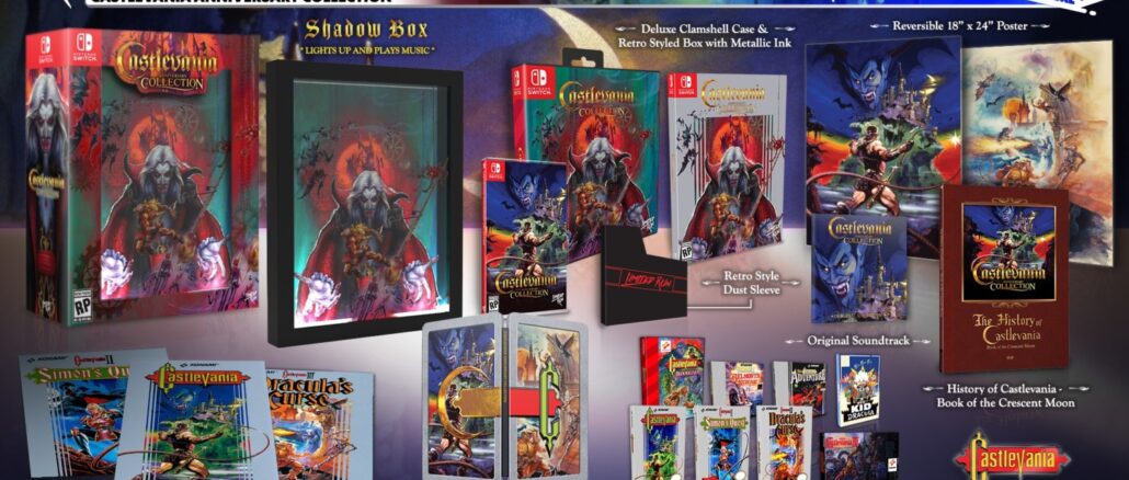 Limited Run Games – Castlevania Anniversary Collection physical editions