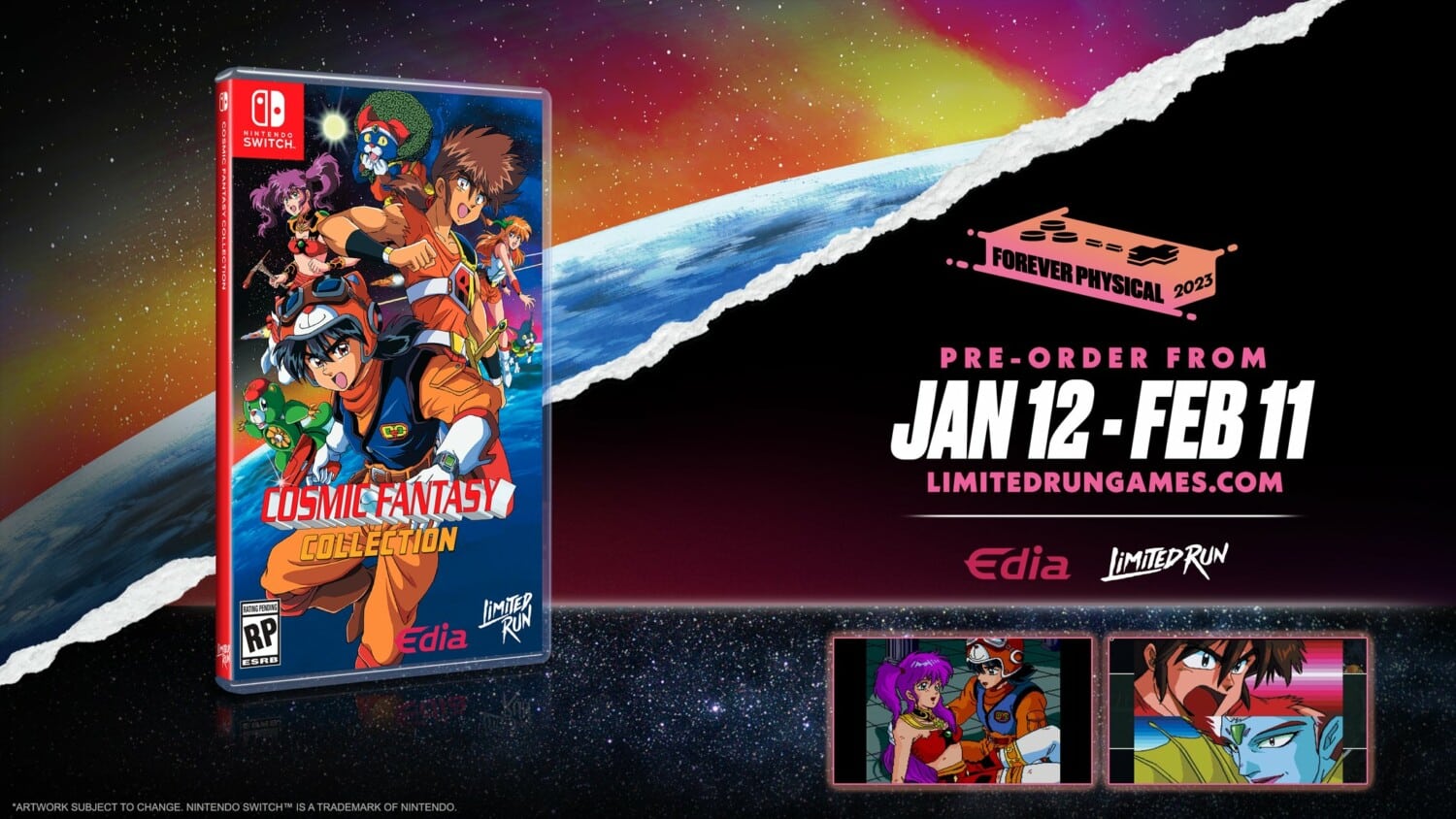 Limited Run Games – Cosmic Fantasy Collection: standaard- en deluxe-editie