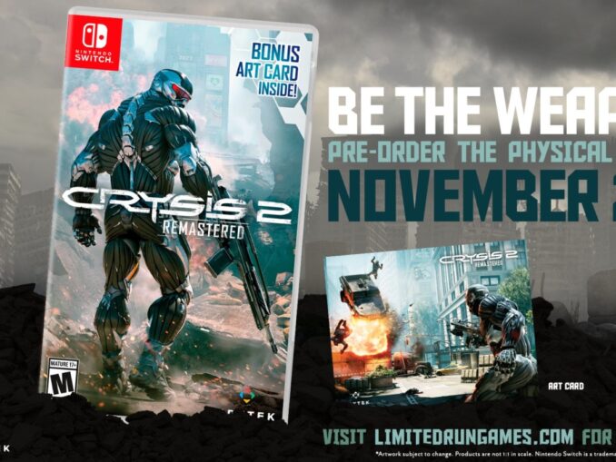 News - Limited Run Games – Crysis 2 Remastered Physical Editions 
