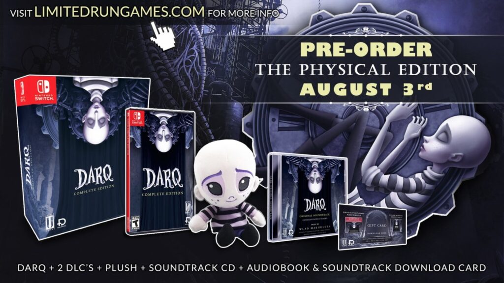 Limited Run Games – DARQ: Complete Edition Physical Versions Limited Run Games – DARQ: Complete Edition Physical Versions
