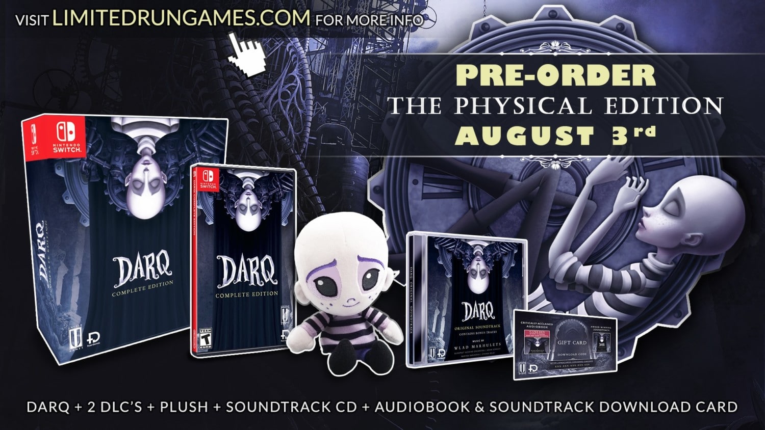 Limited Run Games – DARQ: Complete Edition Fysieke versies