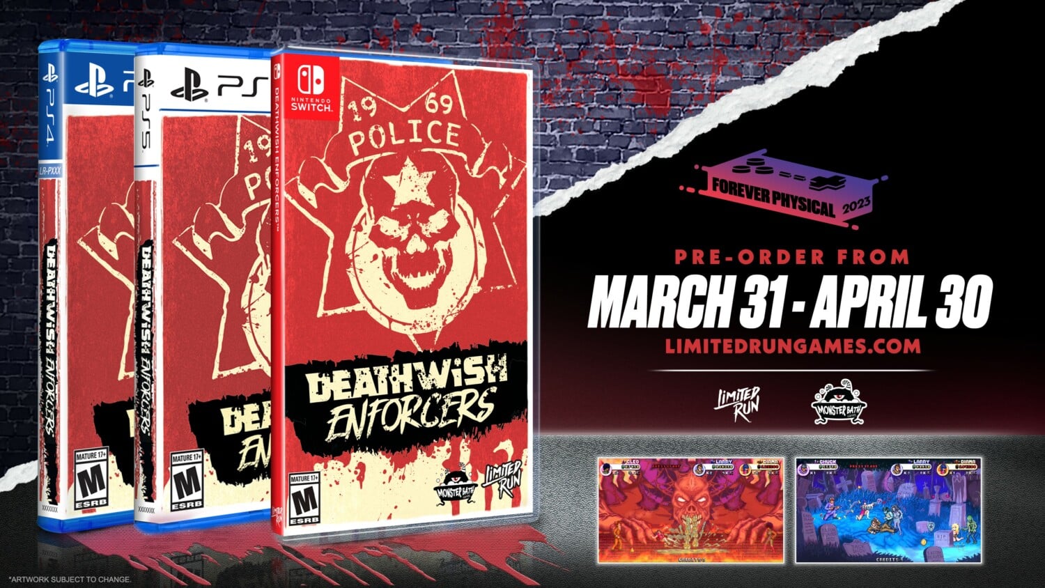 Limited Run Games – Deathwish Enforcers physical editions announced