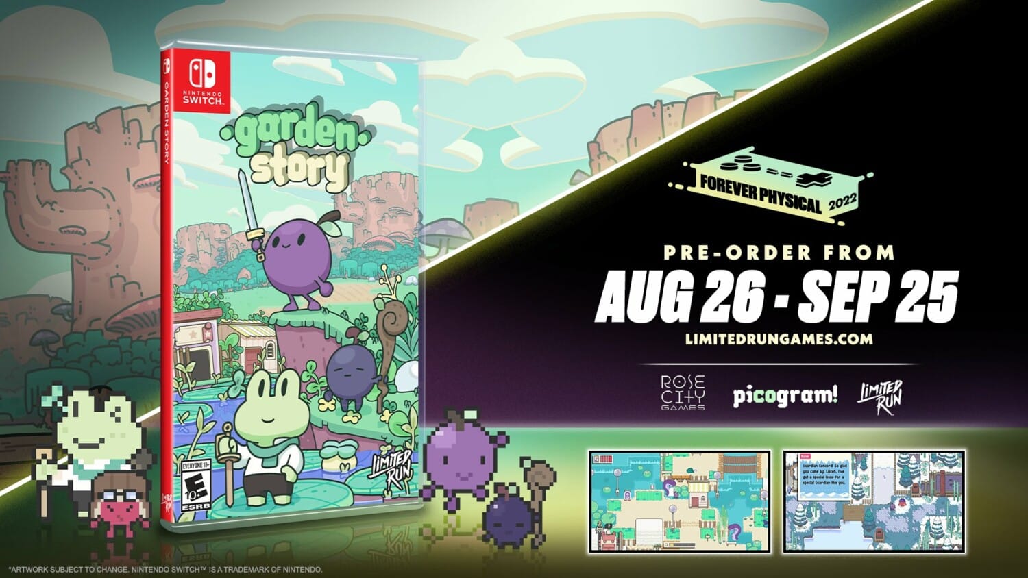 Limited Run Games – Garden Story – Physical Edition Pre-Orders Start August 26