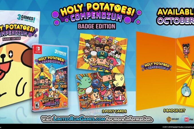 News - Limited Run Games – Holy Potatoes! Compendium – Physical Editions announced 