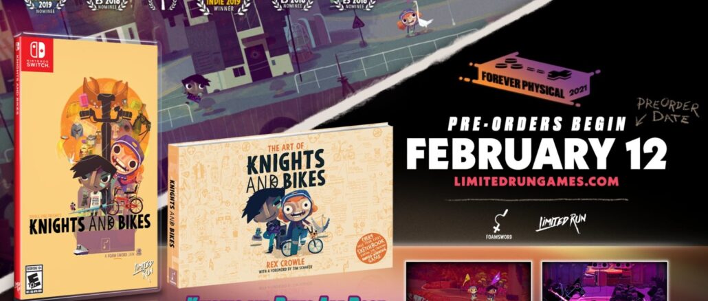 Limited Run Games – Knights And Bikes – Fysieke Release