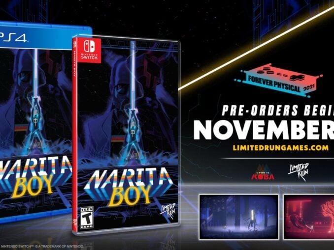 News - Limited Run Games – Narita Boy – Physical Editions pre-orders started 