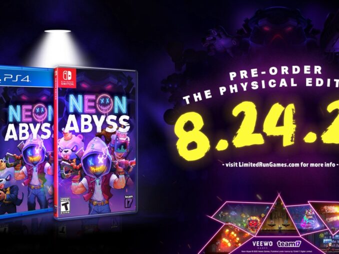 Nieuws - Limited Run Games – Neon Abyss – Fysieke editie aangekondigd